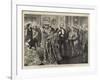 A New York Politician Receiving Visitors on New Year's Day-null-Framed Giclee Print