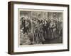 A New York Politician Receiving Visitors on New Year's Day-null-Framed Giclee Print