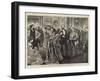 A New York Politician Receiving Visitors on New Year's Day-null-Framed Giclee Print