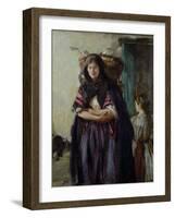 A Newhaven Fishwife-Alexander Ignatius Roche-Framed Giclee Print