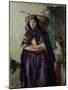 A Newhaven Fishwife-Alexander Ignatius Roche-Mounted Giclee Print