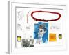 A Next-Jean-Michel Basquiat-Framed Giclee Print