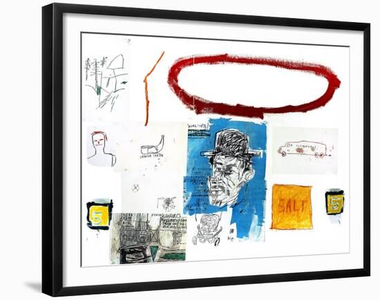 A Next-Jean-Michel Basquiat-Framed Giclee Print