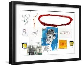 A Next-Jean-Michel Basquiat-Framed Giclee Print