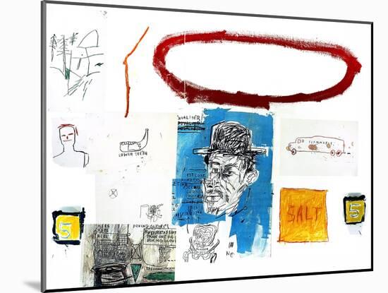 A Next-Jean-Michel Basquiat-Mounted Giclee Print