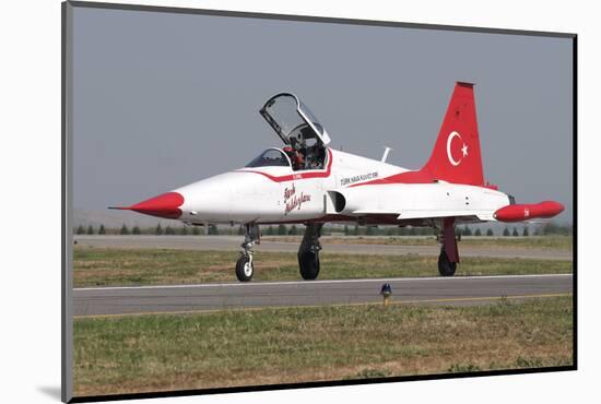 A Nf-5A of the The Turkish Stars Aerobatic Display Team-Stocktrek Images-Mounted Photographic Print