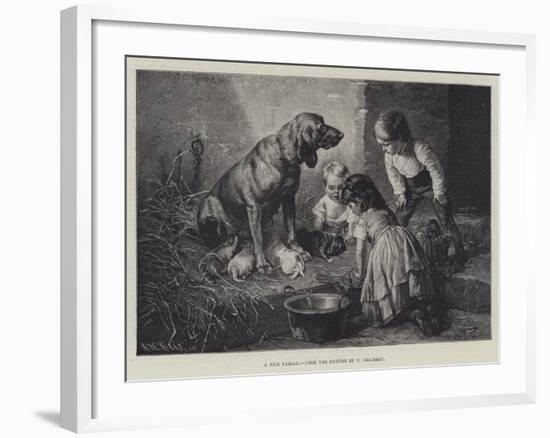 A Nice Family-Carl Reichert-Framed Giclee Print