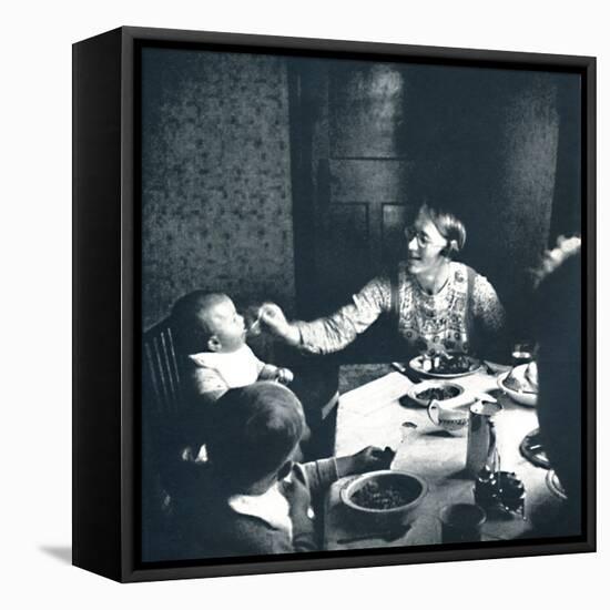 'A nice hot dinner', 1941-Cecil Beaton-Framed Stretched Canvas