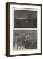 A Night Alarm at Souakim-William Heysham Overend-Framed Giclee Print