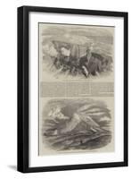 A Night Ascent of Etna-null-Framed Giclee Print