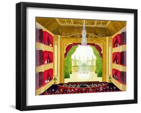 A Night at the Ballet-Mark Baring-Framed Giclee Print