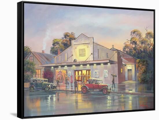 A Night at the Movies-John Bradley-Framed Stretched Canvas