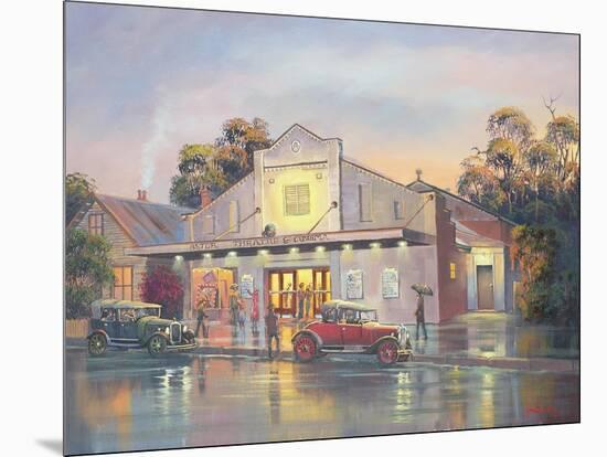 A Night at the Movies-John Bradley-Mounted Giclee Print