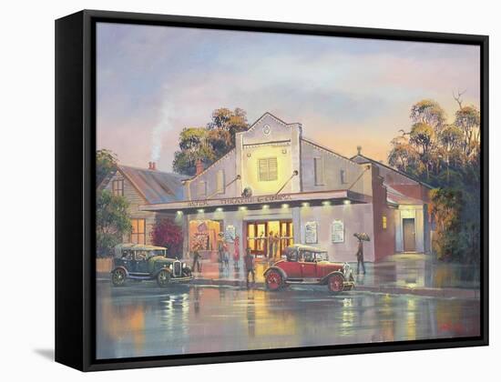 A Night at the Movies-John Bradley-Framed Stretched Canvas