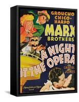 A Night At the Opera, 1935, Directed by Sam Wood-null-Framed Stretched Canvas