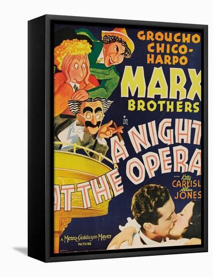 A Night At the Opera, 1935, Directed by Sam Wood-null-Framed Stretched Canvas