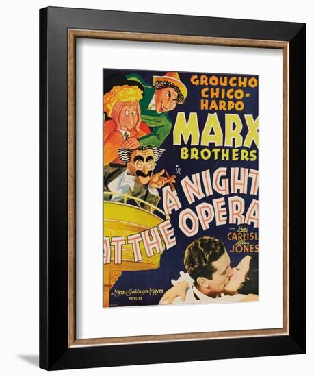 A Night At the Opera, 1935, Directed by Sam Wood-null-Framed Giclee Print