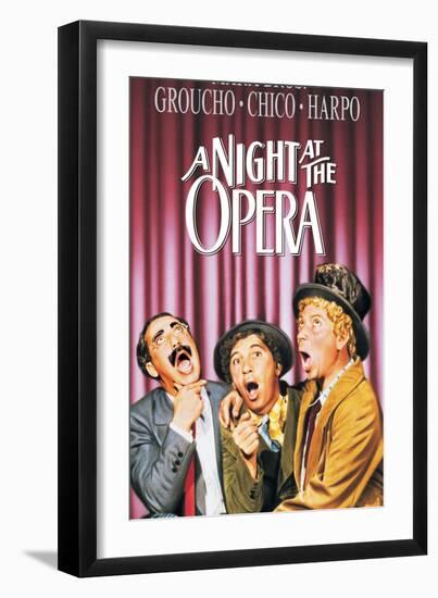 A Night At The Opera, 1935-null-Framed Art Print