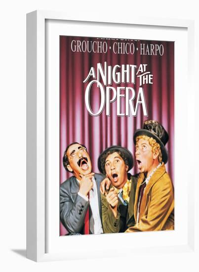 A Night At The Opera, 1935-null-Framed Art Print