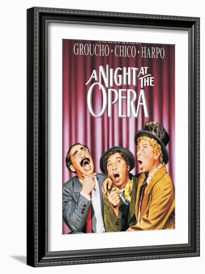 A Night At The Opera, 1935-null-Framed Art Print