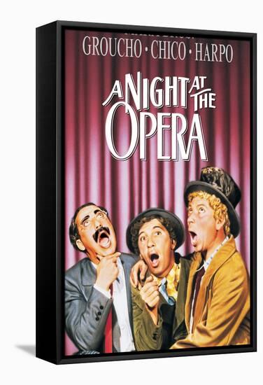 A Night At The Opera, 1935-null-Framed Stretched Canvas