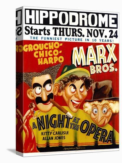 A Night At The Opera, 1935-null-Stretched Canvas
