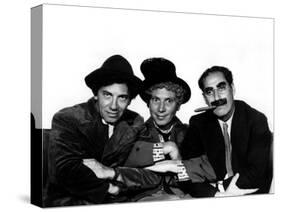 A Night at the Opera, Chico Marx, Harpo Marx, Groucho Marx, 1935-null-Stretched Canvas