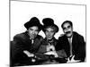 A Night at the Opera, Chico Marx, Harpo Marx, Groucho Marx, 1935-null-Mounted Photo