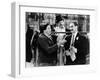 A Night At The Opera, Chico Marx, Sig Rumann, Groucho Marx, 1935, Negoitating The Contract-null-Framed Photo