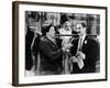 A Night At The Opera, Chico Marx, Sig Rumann, Groucho Marx, 1935, Negoitating The Contract-null-Framed Photo