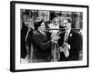 A Night At The Opera, Chico Marx, Sig Rumann, Groucho Marx, 1935, Negoitating The Contract-null-Framed Photo