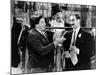 A Night At The Opera, Chico Marx, Sig Rumann, Groucho Marx, 1935, Negoitating The Contract-null-Mounted Photo