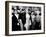 A Night at the Opera, Groucho Marx, Margaret Dumont, Chico Marx, Robert O'Connor, Harpo Marx, 1935-null-Framed Photo