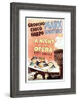 A Night at the Opera - Movie Poster Reproduction-null-Framed Photo