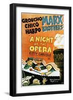 A Night at the Opera - Movie Poster Reproduction-null-Framed Photo