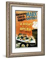 A Night at the Opera - Movie Poster Reproduction-null-Framed Photo