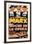 A Night At The Opera, Spanish Movie Poster, 1935-null-Framed Art Print