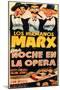A Night At The Opera, Spanish Movie Poster, 1935-null-Mounted Art Print