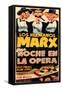 A Night At The Opera, Spanish Movie Poster, 1935-null-Framed Stretched Canvas