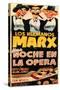 A Night At The Opera, Spanish Movie Poster, 1935-null-Stretched Canvas