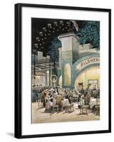 A Night at Vienna Prater-null-Framed Giclee Print