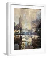 A Night in New York-null-Framed Premium Giclee Print