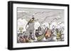 A Night Lecture on Evolution-Edward Tennyson Reed-Framed Giclee Print