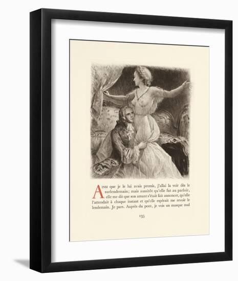 A Night of Love-Gabriel Ferrier-Framed Premium Giclee Print