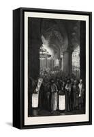 A Night of the Ramadan, the Hour of Prayer, Egypt, 1879-null-Framed Stretched Canvas