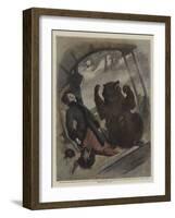 A Night on the Divide-William Small-Framed Giclee Print