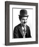 A Night Out, Charlie Chaplin, 1915-null-Framed Art Print