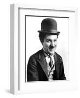 A Night Out, Charlie Chaplin, 1915-null-Framed Art Print