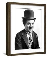 A Night Out, Charlie Chaplin, 1915-null-Framed Art Print