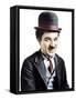 A NIGHT OUT, Charlie Chaplin, (aka Charles Chaplin), 1915-null-Framed Stretched Canvas